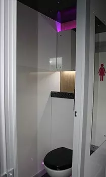 VIP Luxury toilet hire